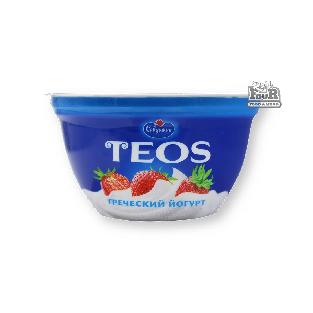 Յոգուրտ հունական «Савушкин» ելակ 2% 140գ